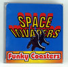 SPACE INVADERS Coasters Untersetzer Bierdeckel 4 Stück