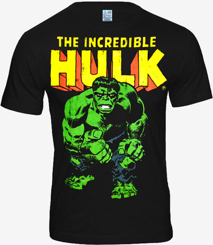 MARVEL Comic Herren T-Shirt - THE INCREDIBLE HULK