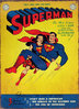 DC Comics Nostalgie Blechschild im Retro Design Comic Cover SUPERMAN & SUPERGIRL