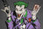 BATMAN The Joker Comic Herren Shirt JOKE IS ON YOU