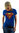 LOGOSH!RT Superman Damen T-Shirt SUPERGIRL LOGO Blau