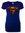 LOGOSH!RT Superman Damen T-Shirt SUPERGIRL LOGO Blau