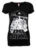 Krieg Der Sterne Star Wars Logoshirt Damen T-Shirt Schwarz