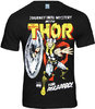 The Mighty Thor Asgaaard Herren T-Shirt Logoshirt schwarz