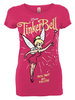 Tinkerbell Retro Damen T-Shirt Logoshirt Pink