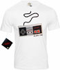 Nintendo Play Me NES Controller Herren T-Shirt weiß