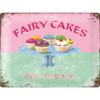 Fairy Cakes Fresh every Day Küchen Blechschild 30x40cm