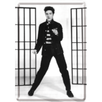 Elvis Jailhouse Rock Blechpostkarte Grußkarte 10x14cm