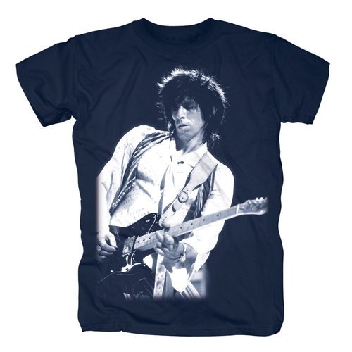 Original The Rolling Stones Herren T-Shirt KEITH BLUE