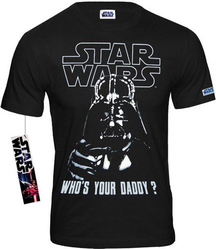 Star Wars Darth Vader Herren T-Shirt WHO`S YOUR DADDY 2
