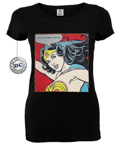 DC Comics I AM WONDER WOMAN Girl Shirt CODI