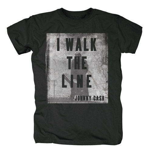 original Johnny Cash WALK THE LINE Herren T-Shirt