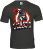 Marvel Comics CAPTAIN AMERICA Herren T-Shirt RUNNING