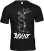 original Retro ASTERIX Herren T-Shirt Sketch