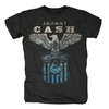 original Retro Johnny Cash Herren T-Shirt Eagle