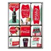 Retro Coca Cola Magnet Set 9tlg Diner