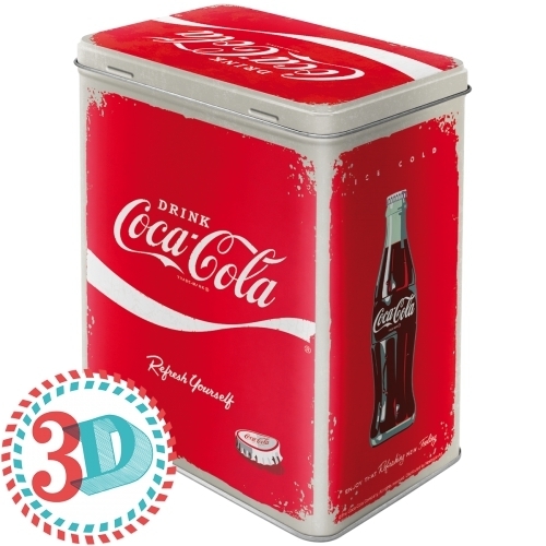 Nostalgische Coca Cola Aroma Vorratsdose Küchendose Blechdose Blech DOAR01 
