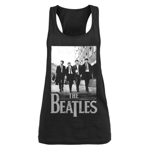 The Beatles Girl Tank Top Group Stroll
