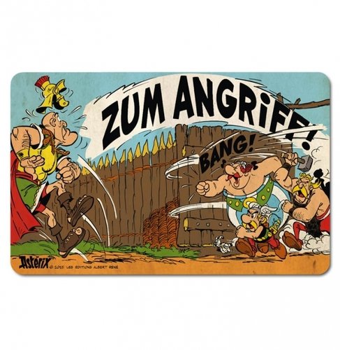 Asterix & Obelix Frühstücksbrett Zum Angriff