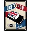 Mini Cooper Brit Pop Blechschild 15x20