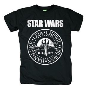 Star Wars Herren T-Shirt Seal Logo