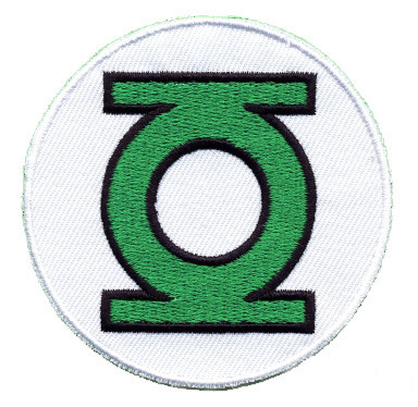 DC Comics Green Lantern Logo Aufnäher Patch