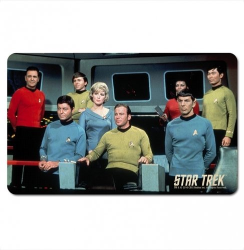 Star Trek Frühstücksbrett USS Enterprise Crew