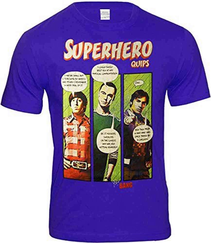 The Big Bang Theory Herren T-Shirt Superhero