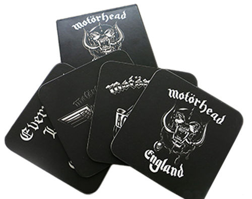 Hard Rock Coaster Untersetzer Set 4 tlg Motörhead Logo