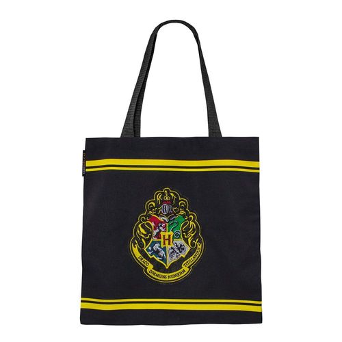 Harry Potter Stoffbeutel Tragetasche Hogwarts Logo Bestickt