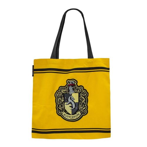 Harry Potter Stoffbeutel Tragetasche Hufflepuff Logo bestickt