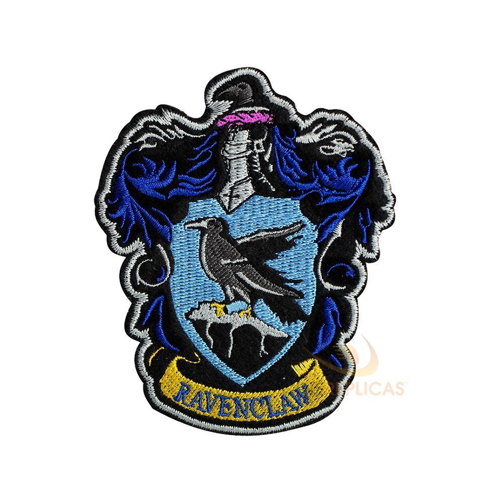Wappen Patch Harry Potter  Ravenclaw Bügelbild Flicken, Aufnäher 