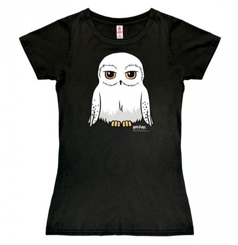 Harry Potter Frauen Girl T-Shirt Hedwig Eule