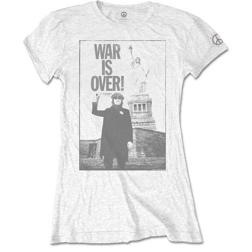 John Lennon Frauen T-Shirt War Is Over
