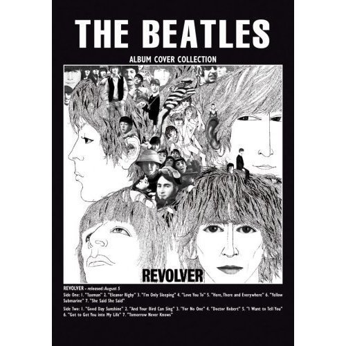 The Beatles Postkarte Karte Revolver