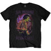 Jimi Hendrix Herren T-Shirt Purple Haze Frame
