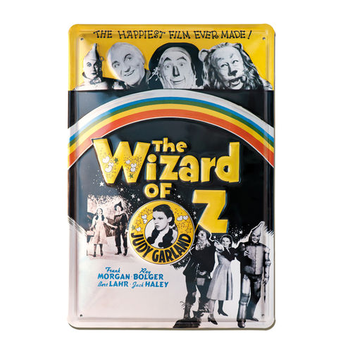 The Wizard Of Oz Blechschild 20x30 Dorothy & Friends