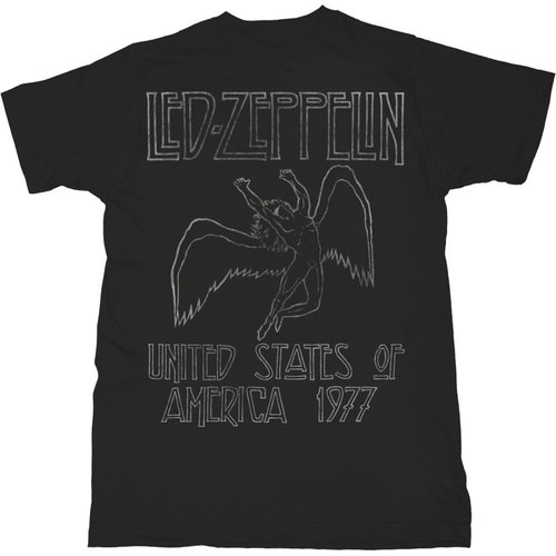 Led Zeppelin T-Shirt Fallen Angel United States 1977
