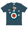 The Peanuts Kinder T-Shirt Snoopy Target blau