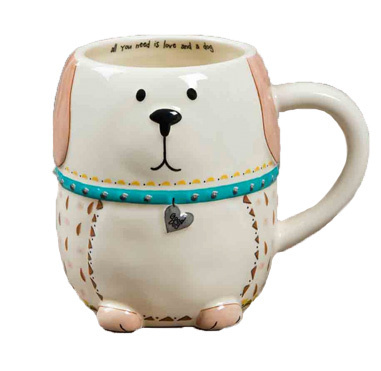 Wild Dog Tasse Kaffeetasse Mug Teetasse Haferl Hund Tier coole Geschenkidee weiß 