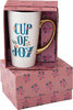 Natural Life Kaffeetasse Tasse Latte Becher Cup Of Joy