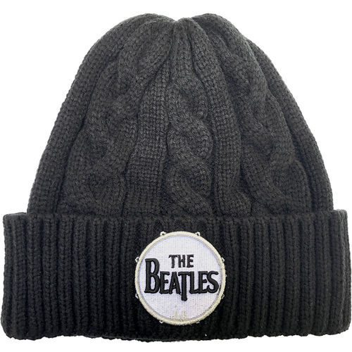 The Beatles Beanie Mütze Drum Logo