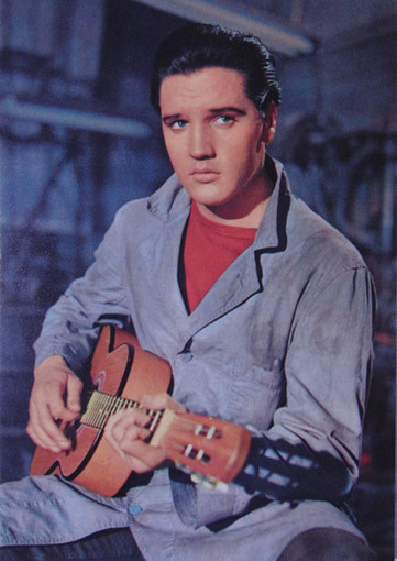 5 Retro 70er Jahre Elvis Postcards im Set2