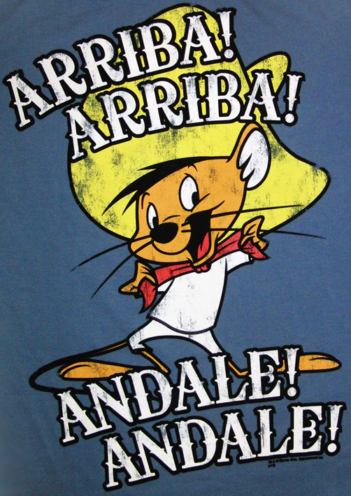 LOGOSH!RT Looney Tunes Retro Herren T-Shirt ARRIBA ANDALE