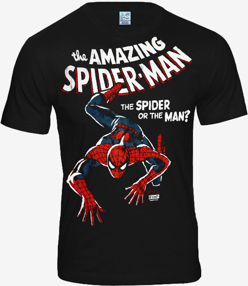 MARVEL Comic Herren T-Shirt THE AMAZING SPIDERMAN