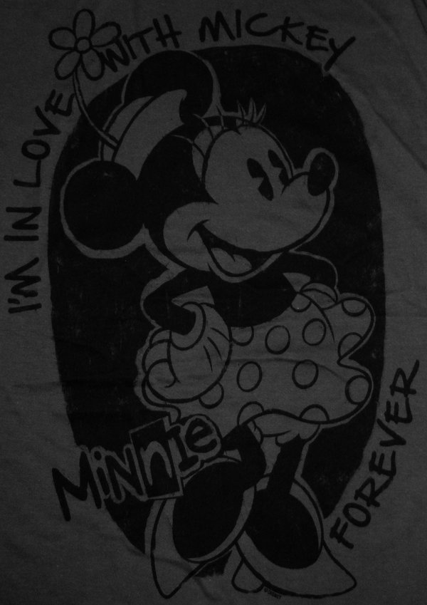 LOGOSH!RT Disney Damen Shirt MINNIE MOUSE IN LOVE