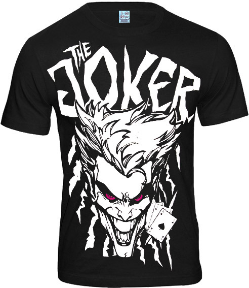 LOGOSH!RT Batman Retro Herren T-Shirt THE JOKER