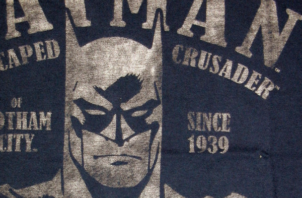 BATMAN Retro Comic Herren Shirt VINTAGE VICTORY