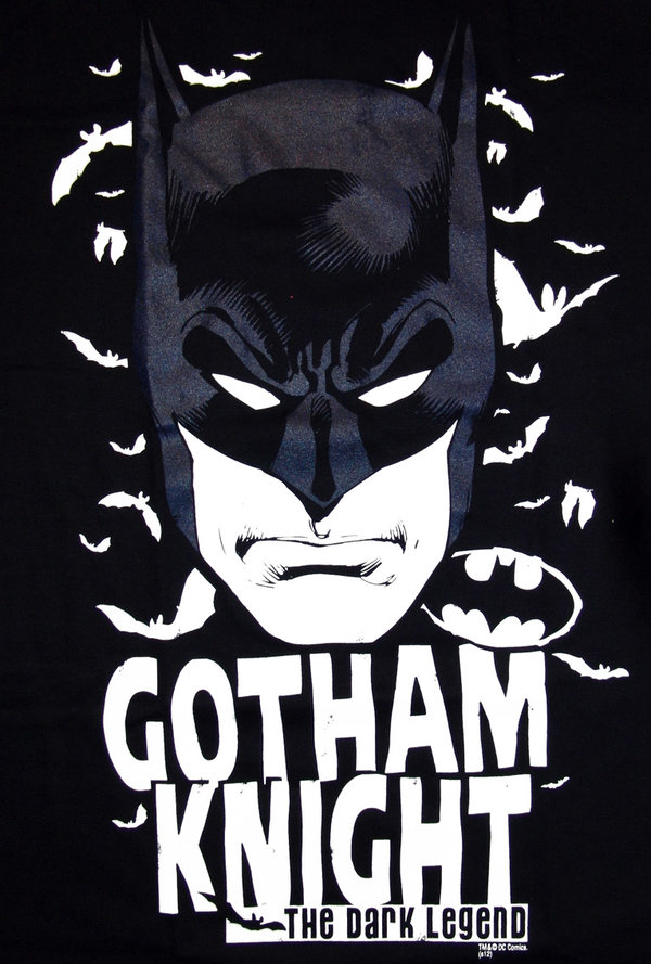 LOGOSH!RT Retro Comic T-Shirt BATMAN GOTHAM KNIGHT