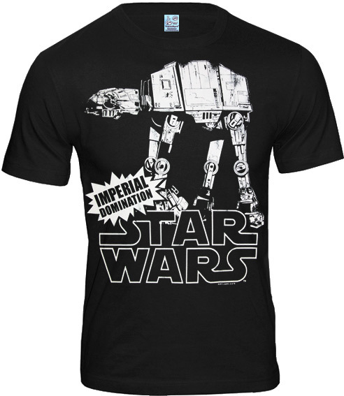 LOGOSH!RT Star Wars Men T-Shirt AT-AT IMPERIAL DOMINATION